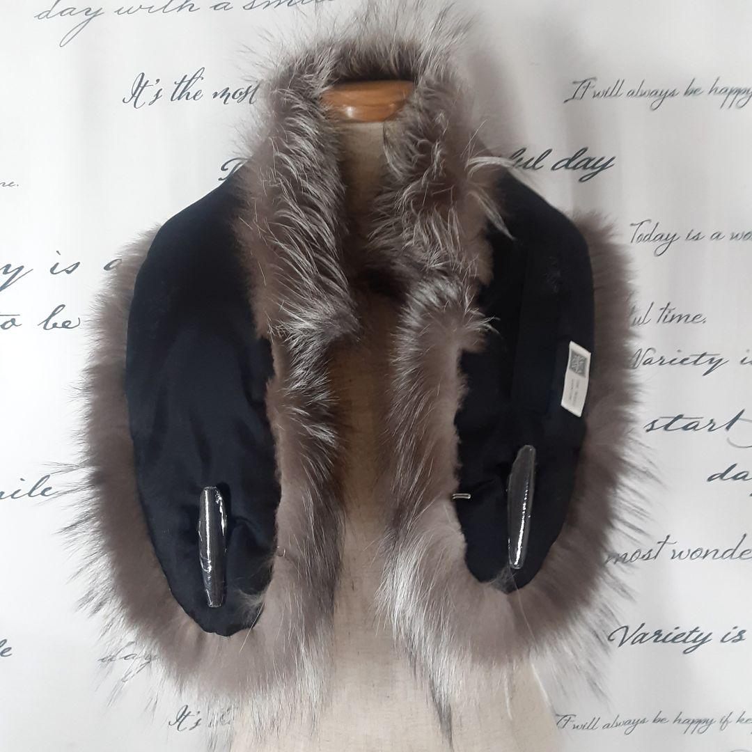 SAGA FOX　タグ付き新品　フォックスファー　ショール　マフラー　襟巻き