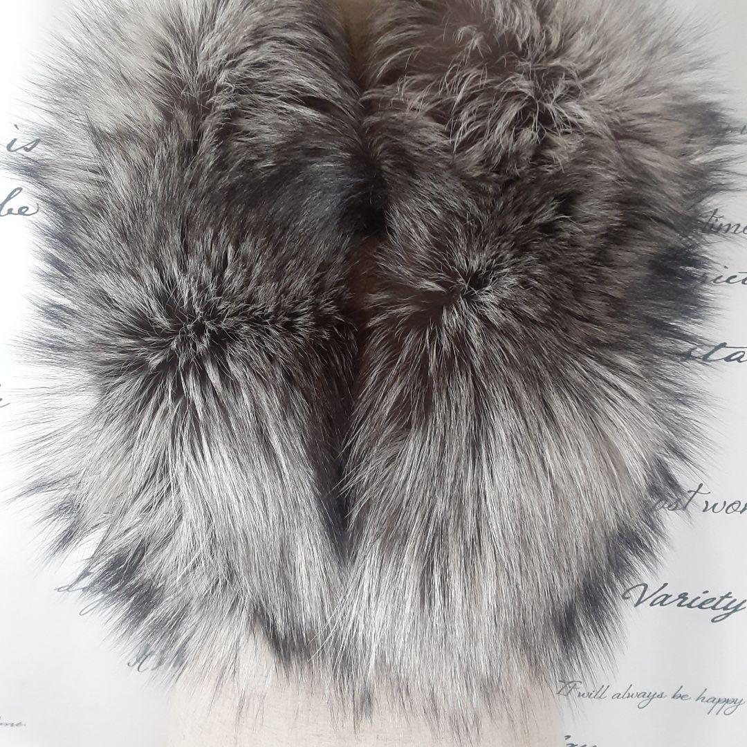 SAGA FOX　タグ付き新品　フォックスファー　ショール　マフラー　襟巻き