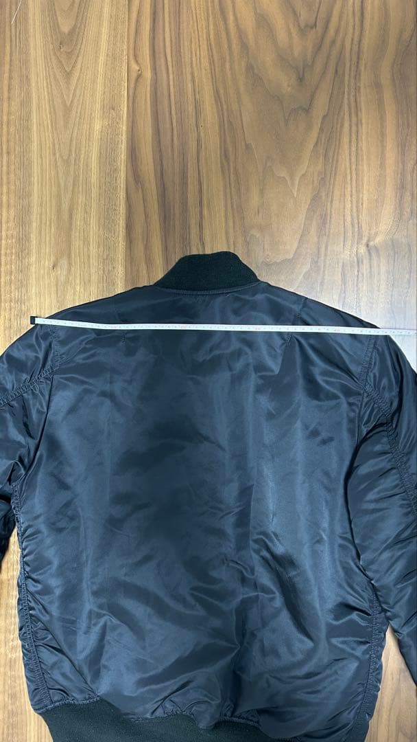 【現行モデル・美品】ALPHA MA-1 ジャパンスペック ブラック M