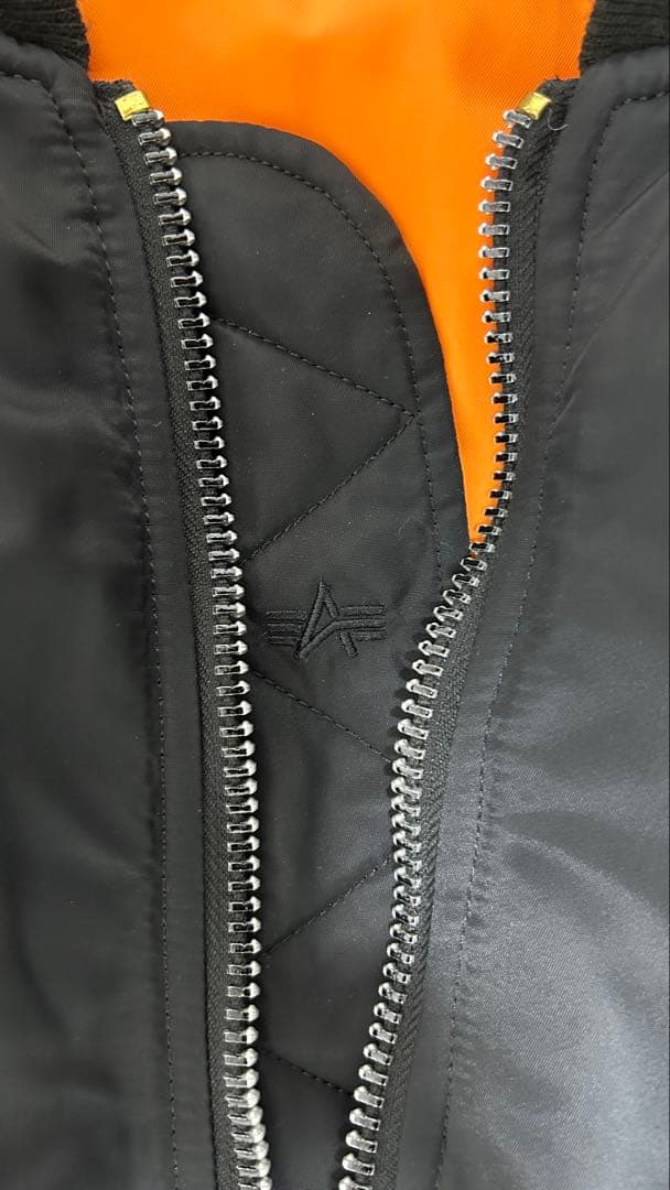 【現行モデル・美品】ALPHA MA-1 ジャパンスペック ブラック M