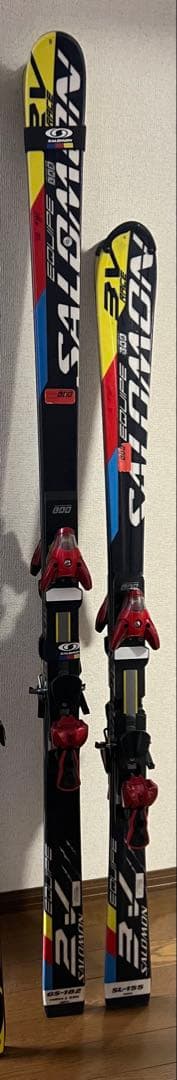 Salomon スキー GS-182 SL-155 バインディング付き