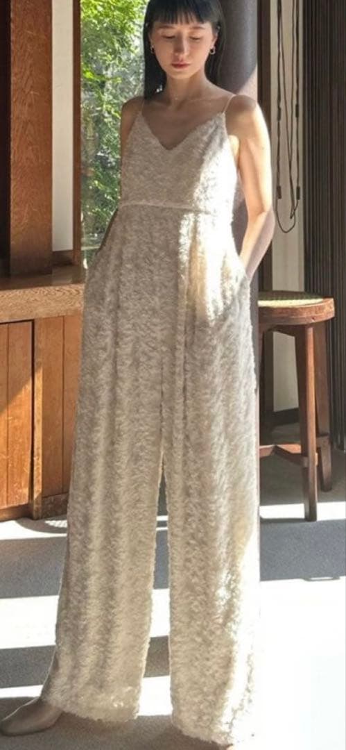 CLANE FRINGE CAMISOLE ALL IN ONE サイズ