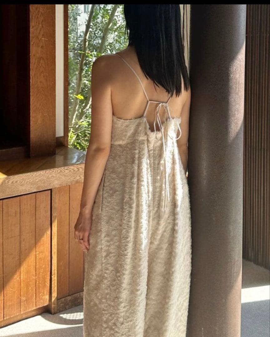 CLANE FRINGE CAMISOLE ALL IN ONE サイズ