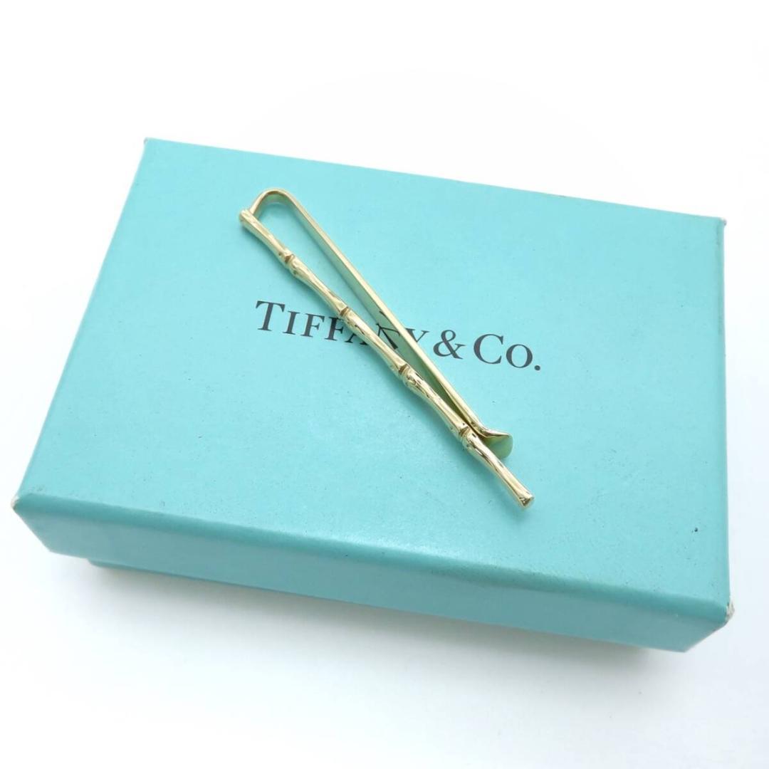 ヴィンテージ ティファニー ゴールド バンブー ネクタイ ピン HA669