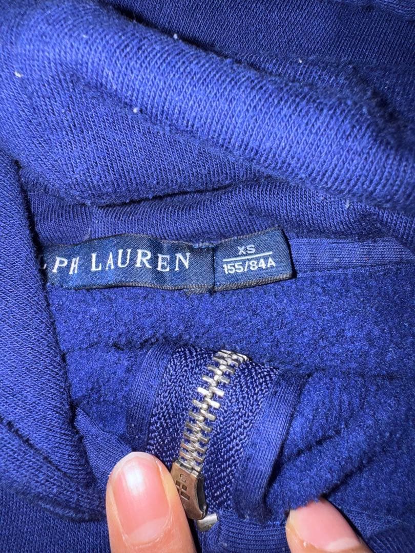 Ralph Lauren ネイビー パーカー　XS