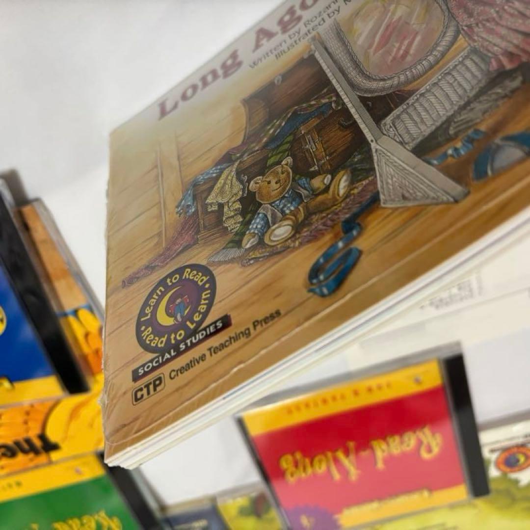 CTP Learn to Read 旧版 レベル2-1,2 絵本48冊、CD8枚