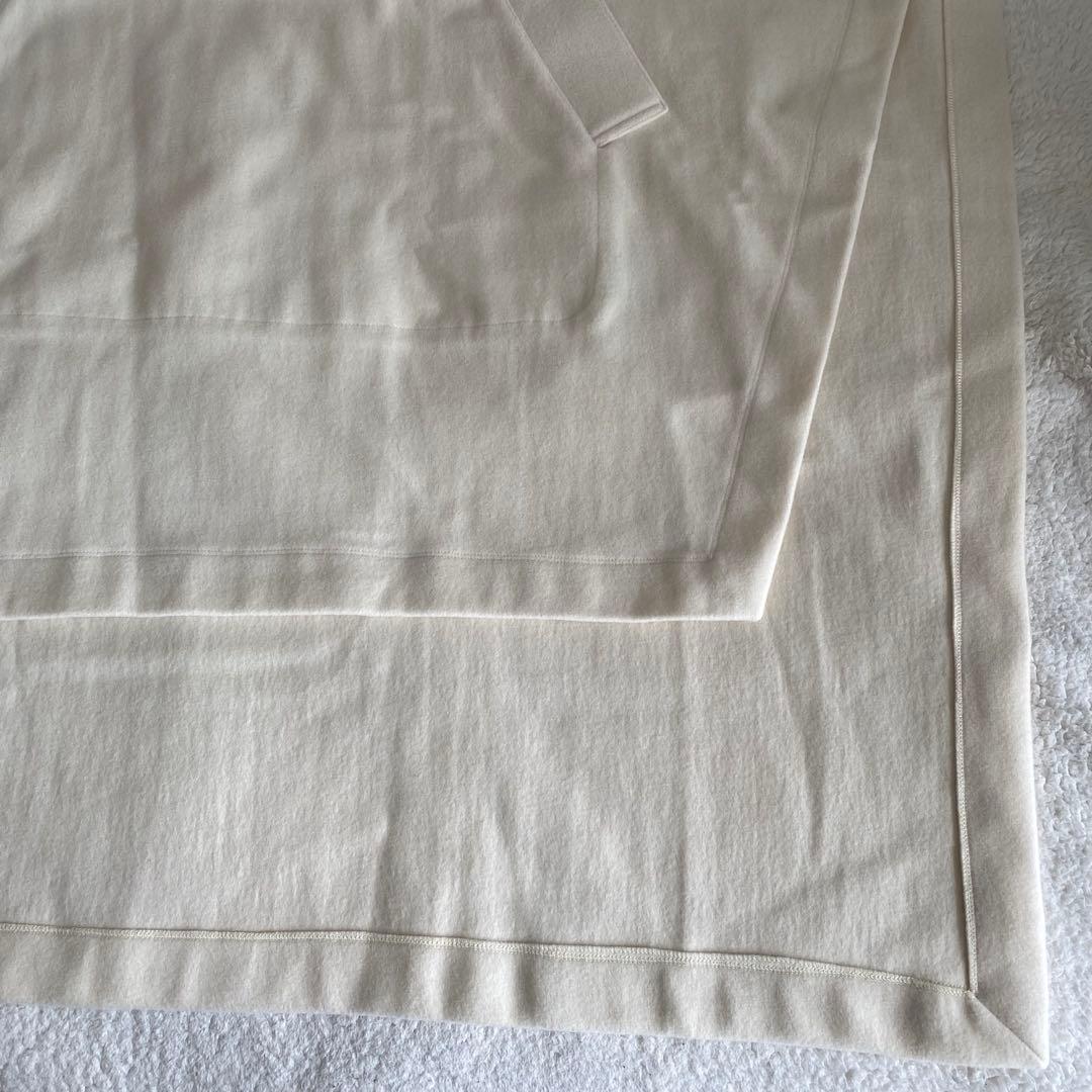 【プレインピープル】カシミヤ100% ポンチョ　ドルマンスリーブ　チュニック　白