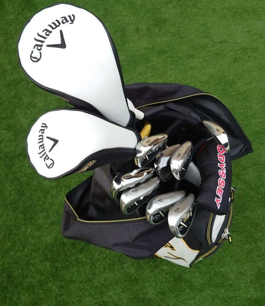 Callaway　ゴルフクラブセット＋他社クラブ＋練習道具