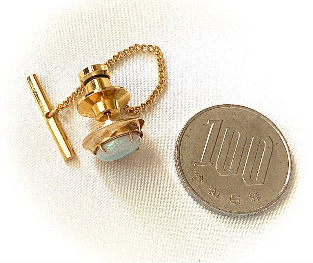 ⭐︎K18 ヴィンテージ オパール タイピン ゴールド⭐︎