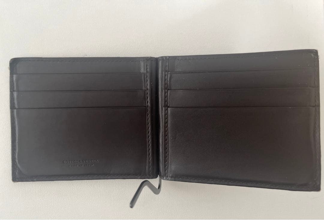 ボッテガヴェネタ　二つ折り財布 マネークリップ