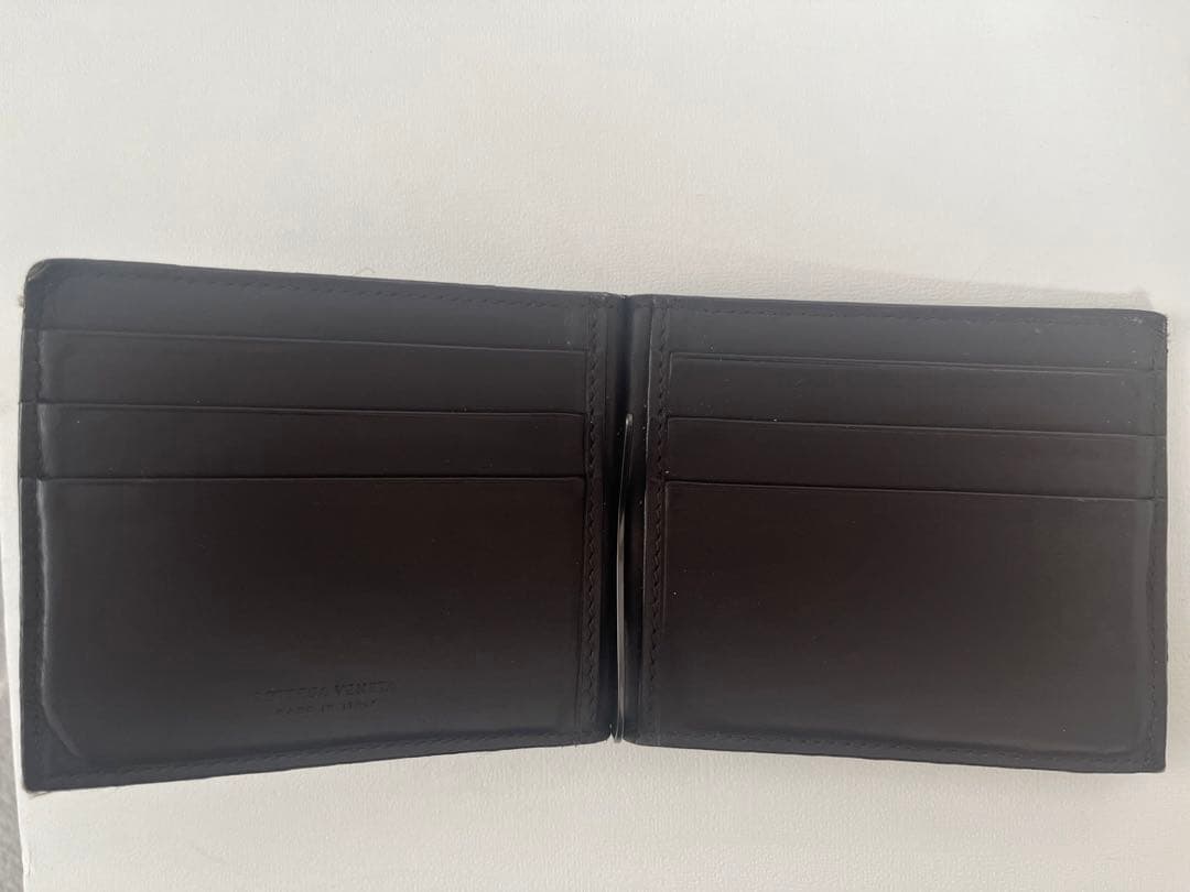 ボッテガヴェネタ　二つ折り財布 マネークリップ