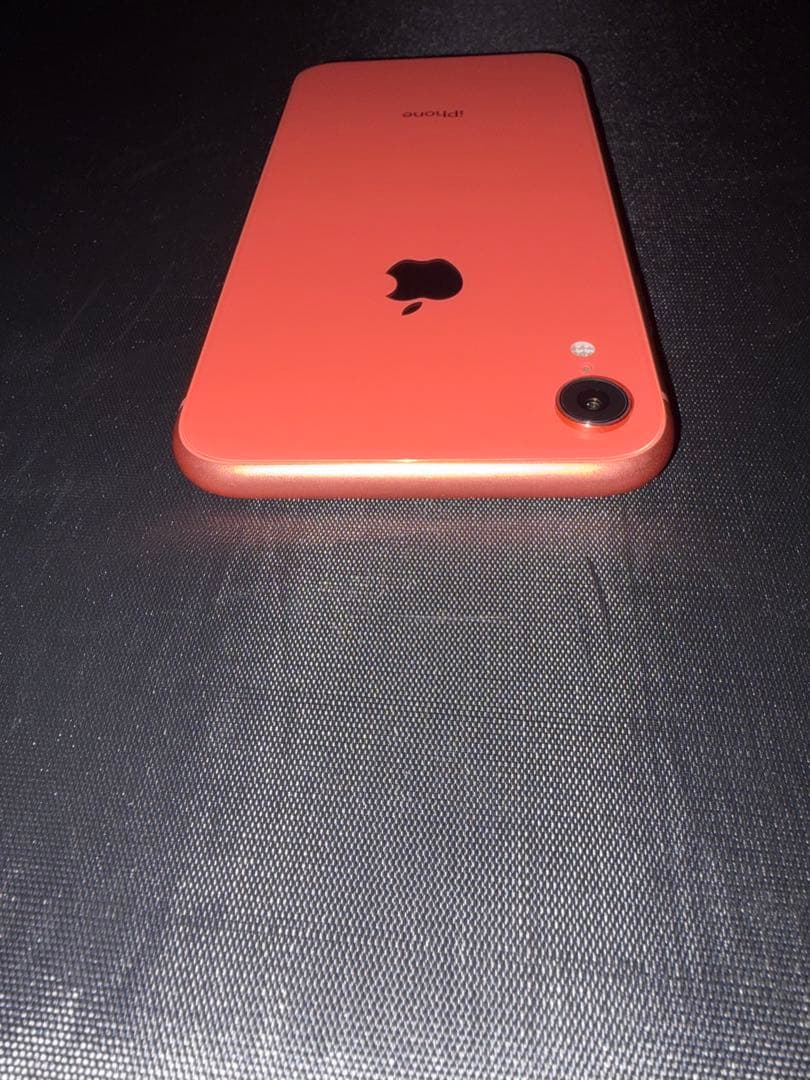 Apple iPhone XR オレンジ 充電器付き
