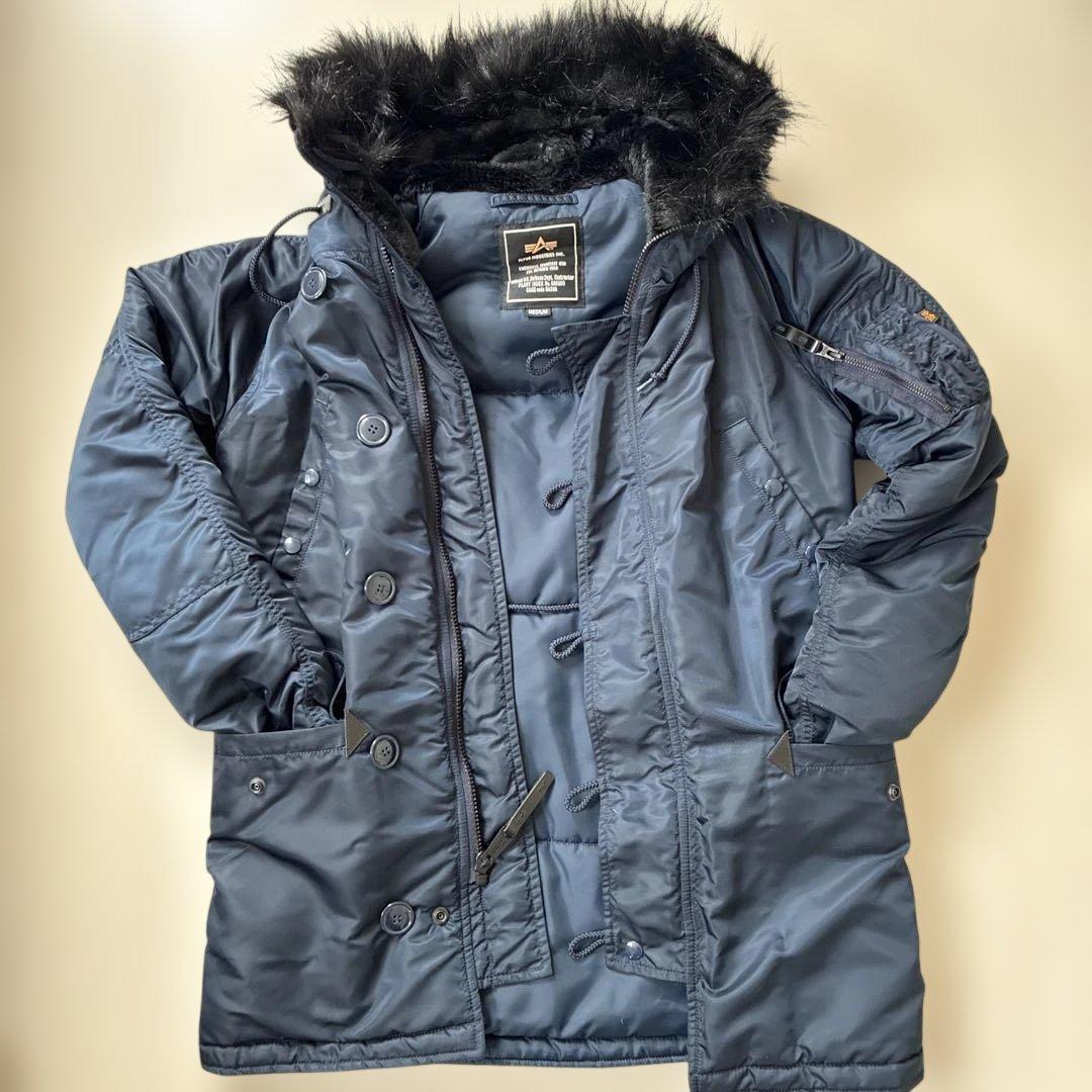 あ*3様 アルファインダストリーズ⭐︎N3B⭐︎ネイビー⭐︎美品