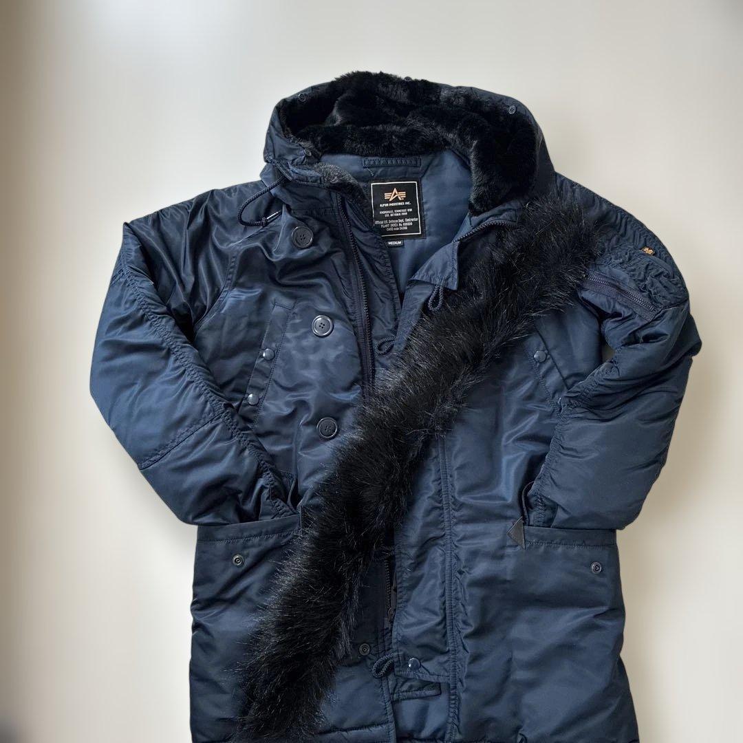 あ*3様 アルファインダストリーズ⭐︎N3B⭐︎ネイビー⭐︎美品