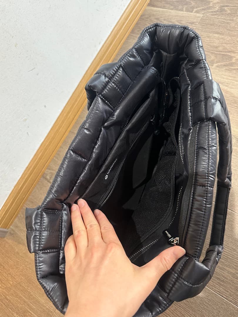 キルトグリッド トートバッグ 12L 撥水 軽量 トラベル対応