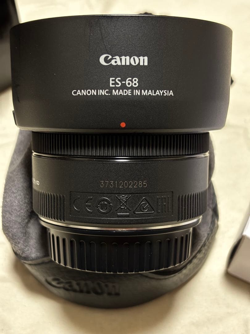 Canon EF50mm F1.8 STM + レンズフード