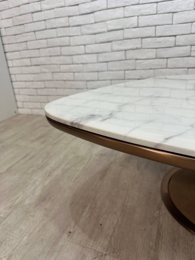 【東京23区配送無料】ミッドセンチュリー　センター　テーブル　大理石　コーヒー