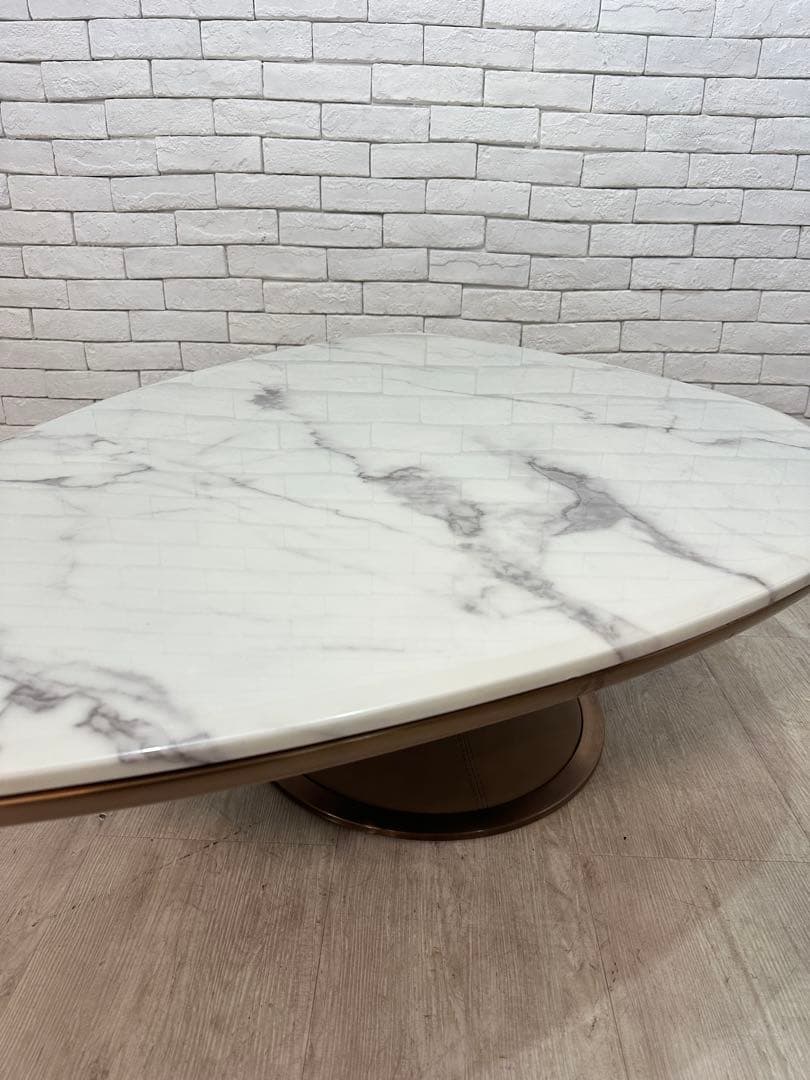 【東京23区配送無料】ミッドセンチュリー　センター　テーブル　大理石　コーヒー