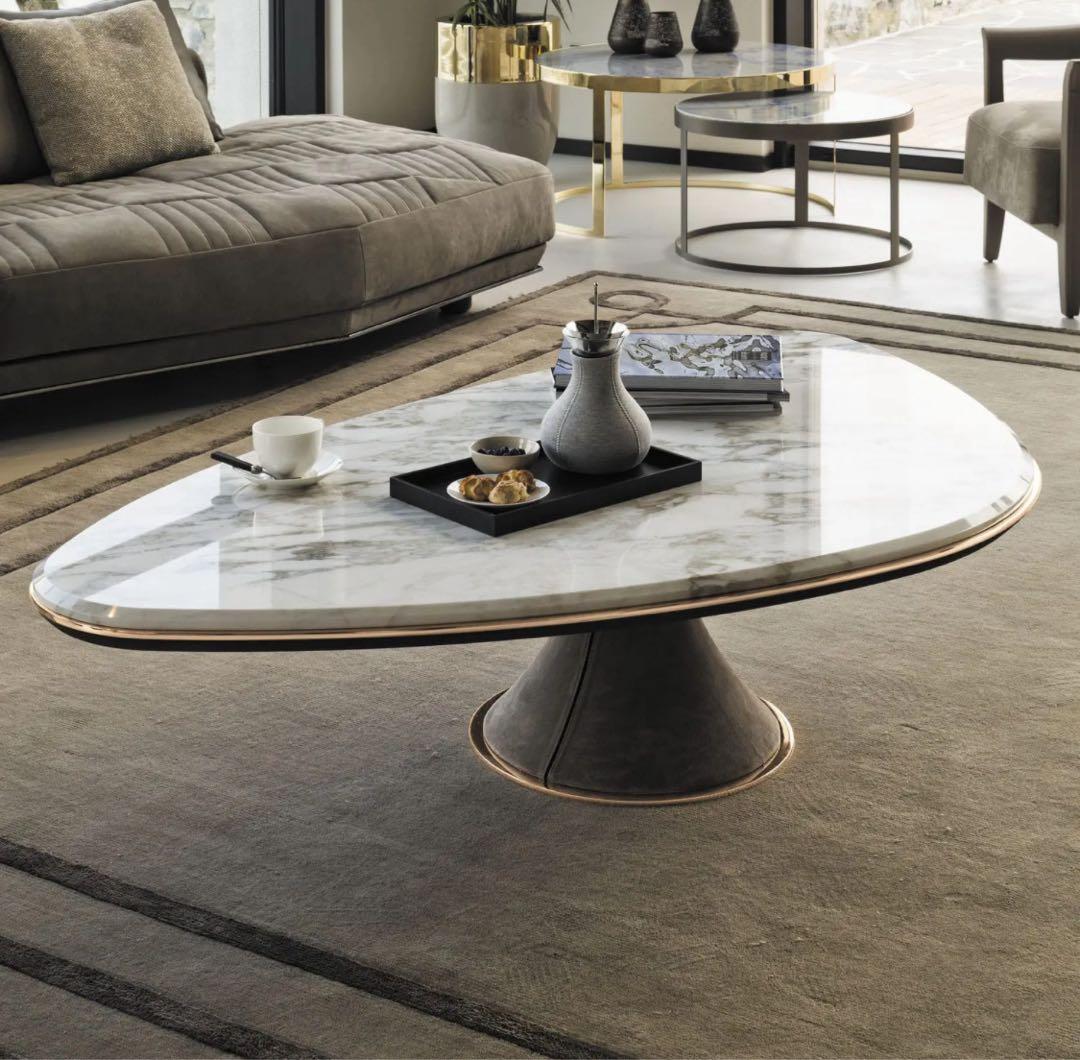 【東京23区配送無料】ミッドセンチュリー　センター　テーブル　大理石　コーヒー