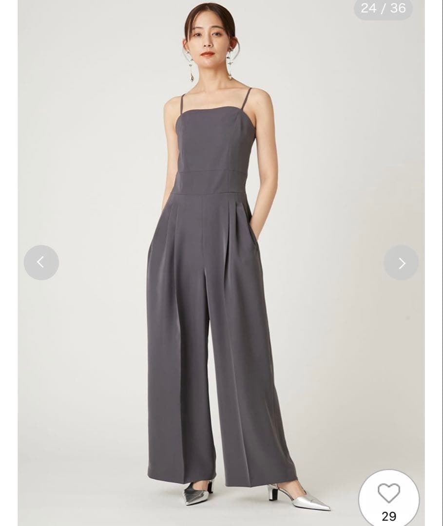 FRAY I.D チュールブラウスセットコンビネゾン CGRY