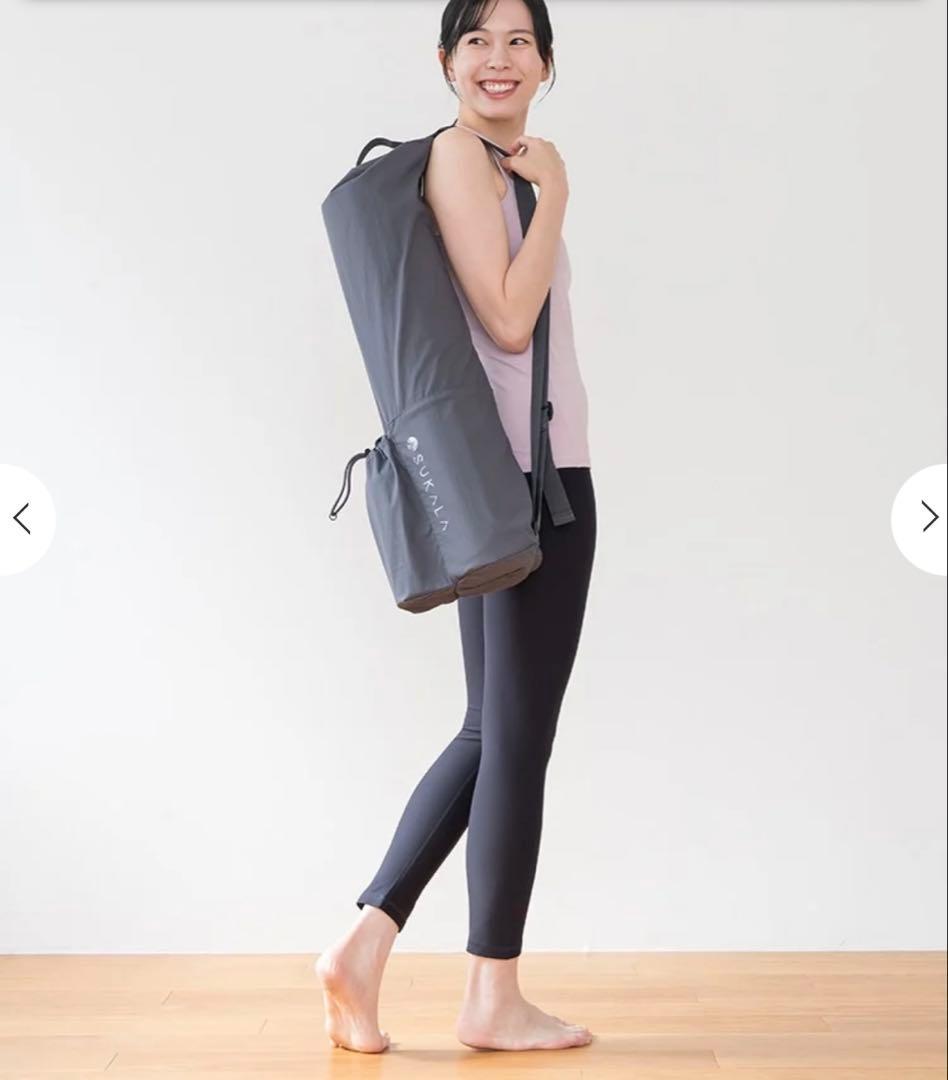 【新品・未開封】リバーシブルヨガマット 6mm& Yogi Mat Bag