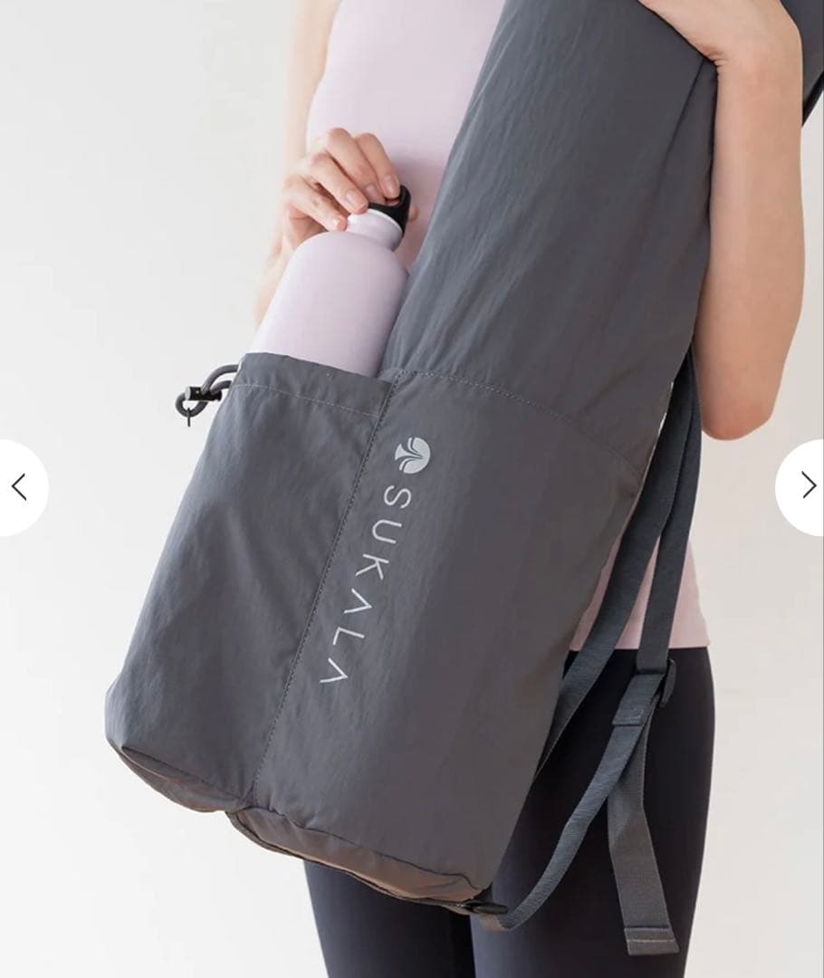 【新品・未開封】リバーシブルヨガマット 6mm& Yogi Mat Bag