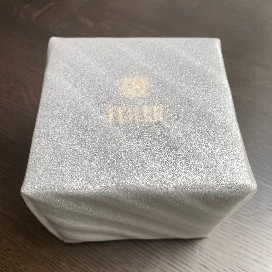 フェイラー　ハイジ　九谷焼　亀甲紋　ネイビー　紺３点セット