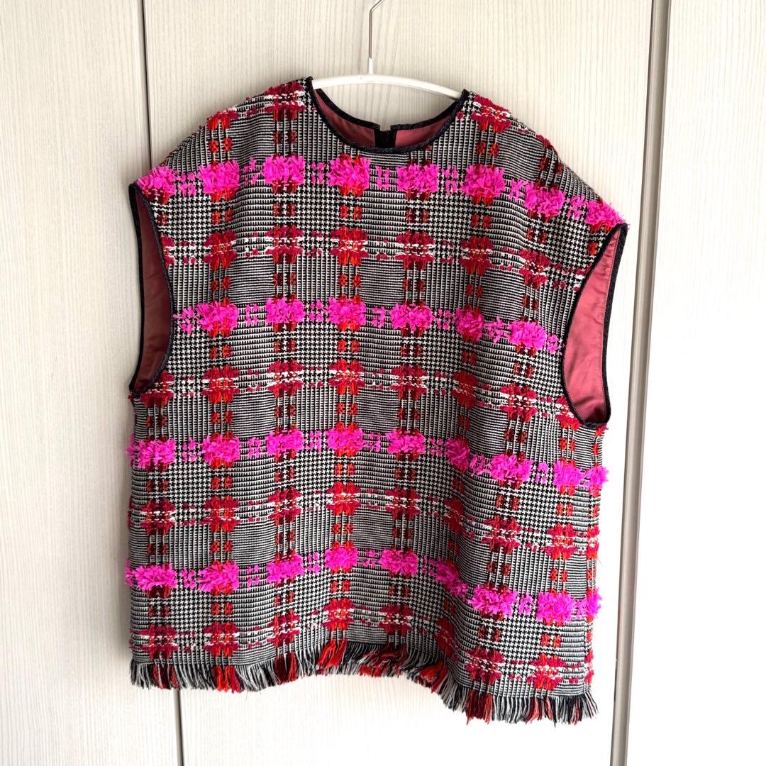 【美品】トゥモローランドツィードジレ