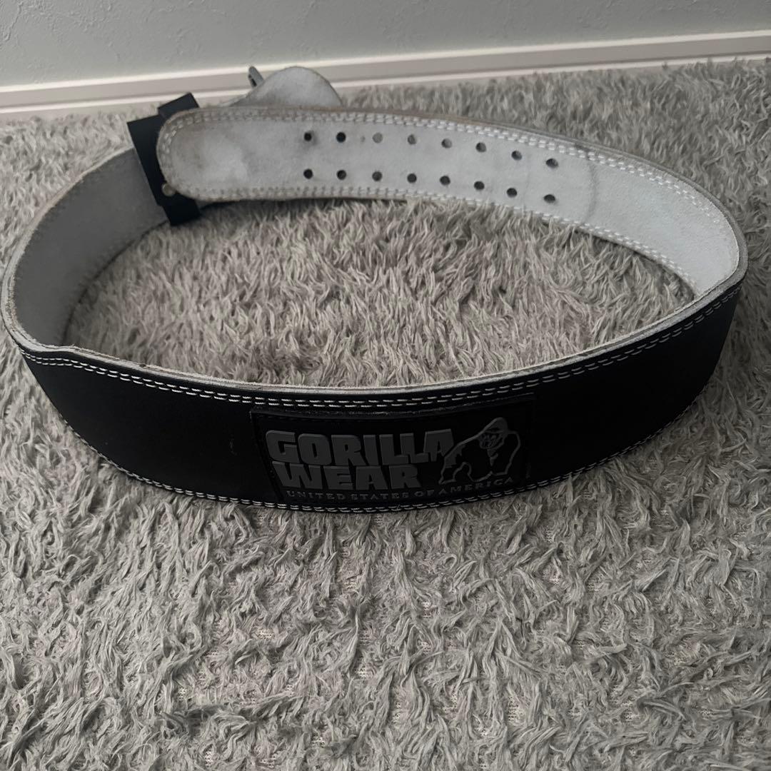 GORILLA WEAR トレーニング・パワーベルト 黒