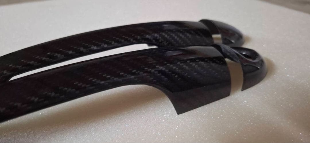 アルファロメオ　ミト　ジュリエッタ　ドライカーボン　ドアハンドルカバー