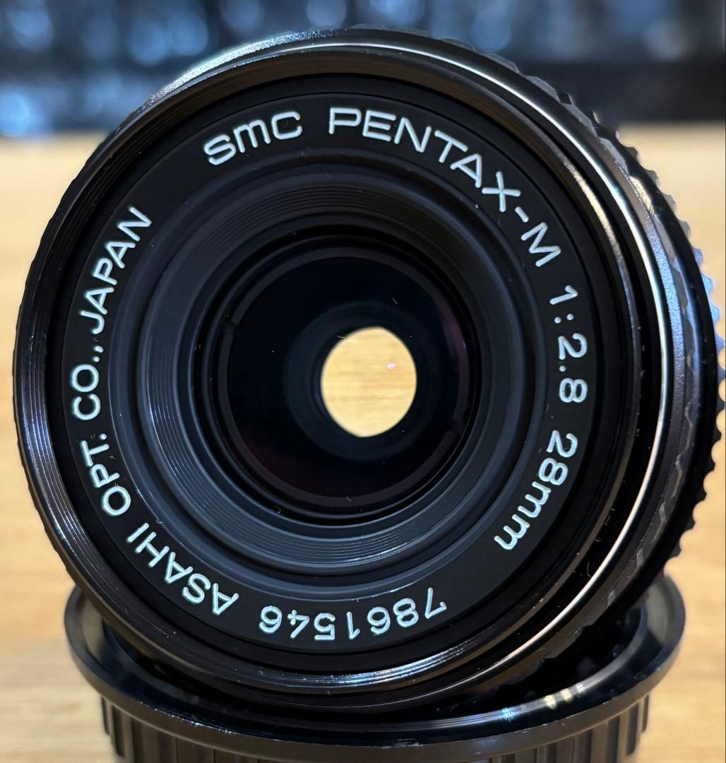 PENTAX-M 1:2.8 28mm 単焦点レンズ マニュアルレンズ 綺麗！