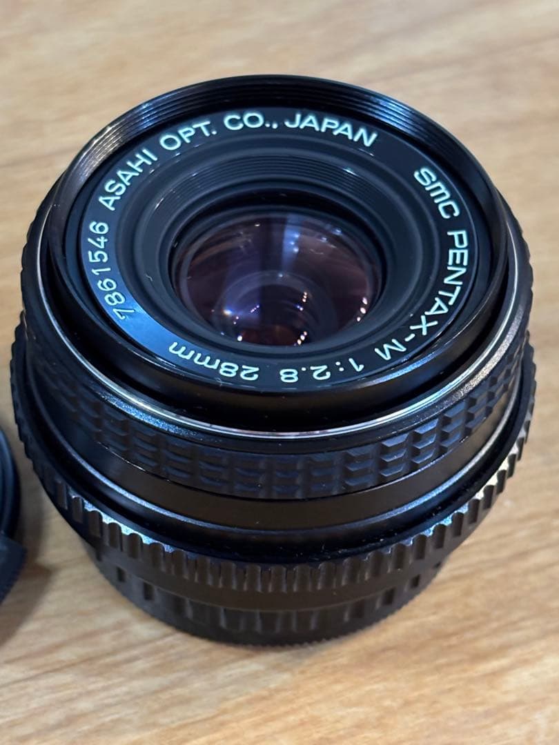 PENTAX-M 1:2.8 28mm 単焦点レンズ マニュアルレンズ 綺麗！
