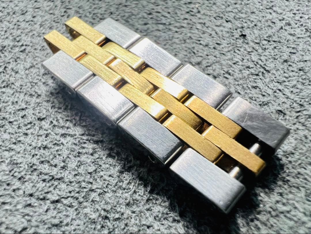 K18YGコンビ ロレックス デイトジャスト 15mm 69173 4コマ