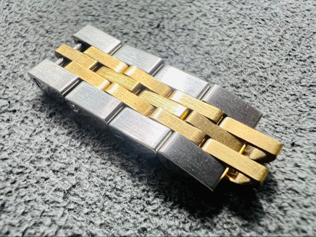 K18YGコンビ ロレックス デイトジャスト 15mm 69173 4コマ