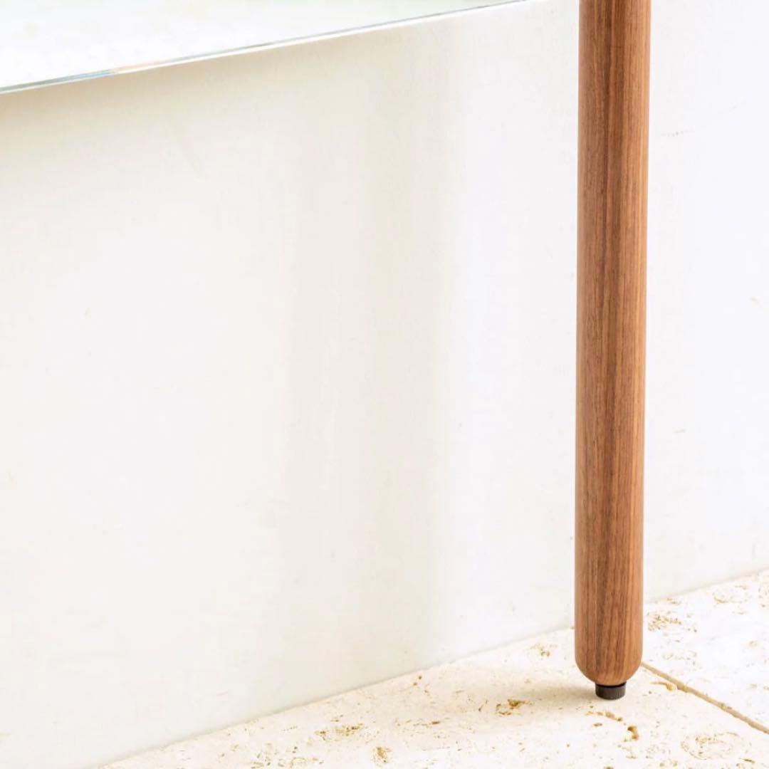 関家具 スタンドミラー 姿見 鏡 ミラー ウォールナット 新品 定価30,690