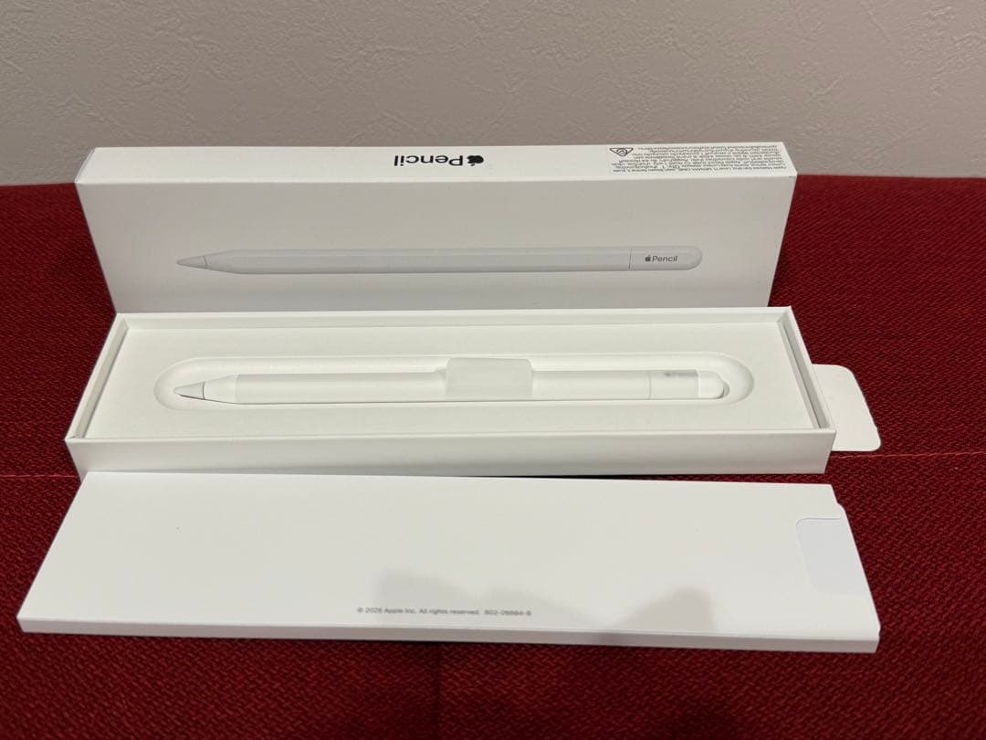 【美品】Apple Pencil (USB-C) 箱付き 純正品　A3085