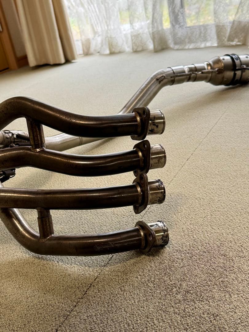 ステンレス製 フルエキエキゾーストパイプ　Kawasaki zx25r