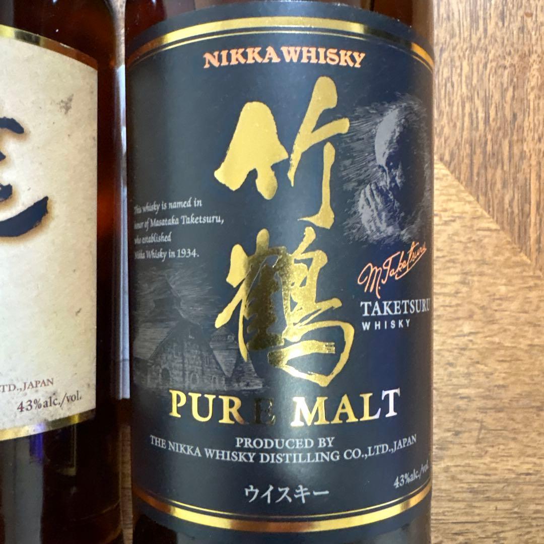 Nikka Whisky 竹鶴 ピュアモルト & 伊達セット