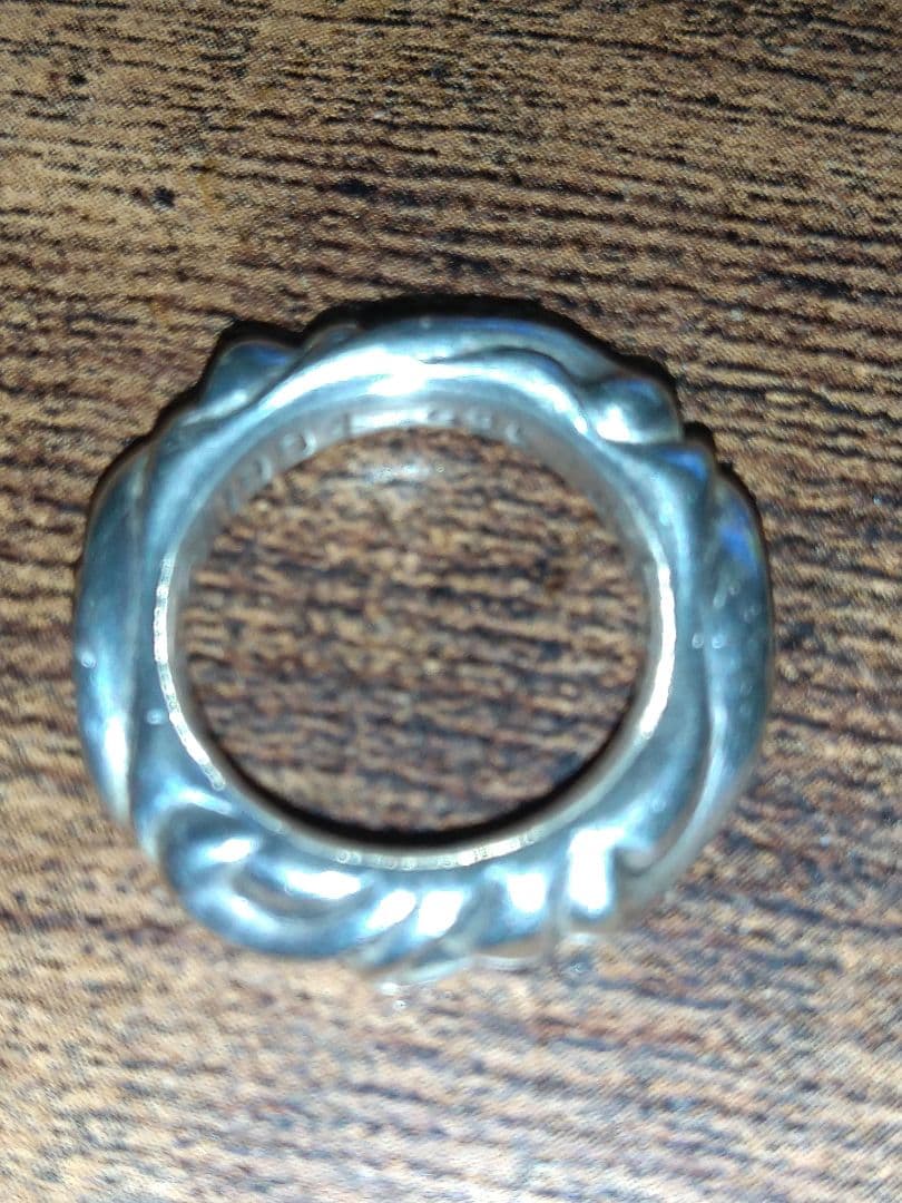 John Simon Ritchie クロムハーツ　スクロールリング　7号