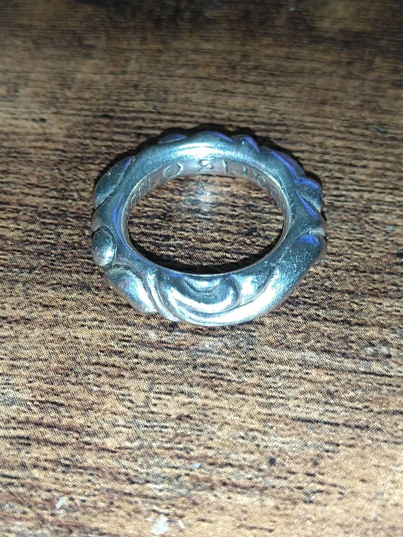 John Simon Ritchie クロムハーツ　スクロールリング　7号
