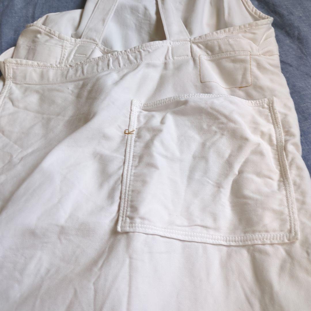 専用になりました！45R　麦サテンエプロン　ジャンパースカート