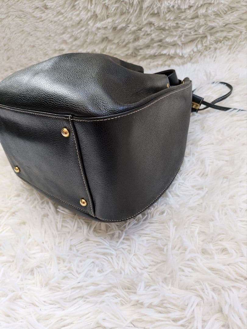 銀座和光　WAKO ショルダーバッグ　ワンショルダー　レザー　巾着