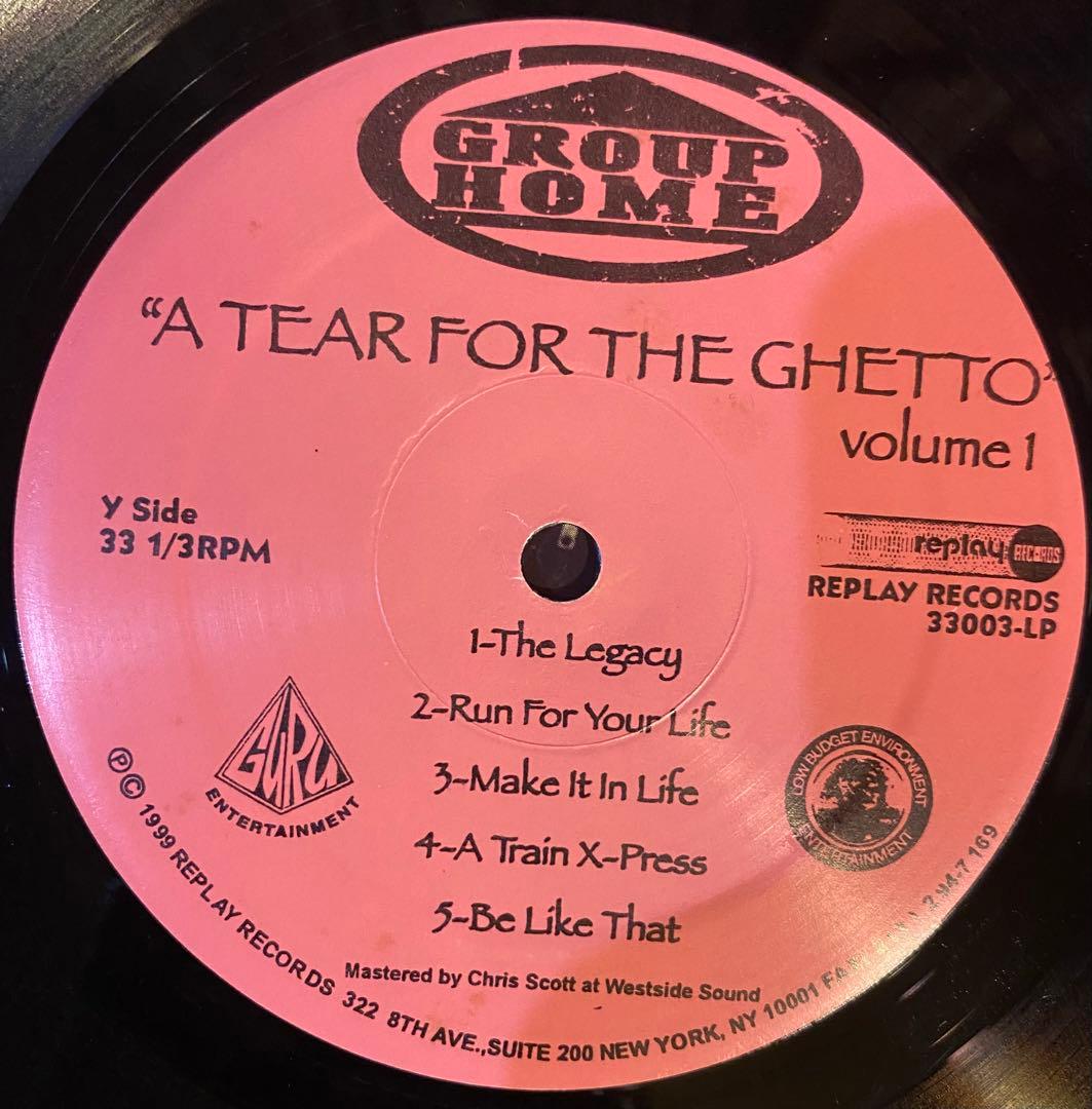 洋楽 Group  - A Tear For The Ghetto 2x LP