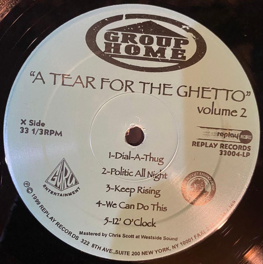 洋楽 Group  - A Tear For The Ghetto 2x LP