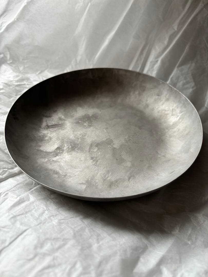成田理俊　ステンレス　プレート　ボウル　鍛金
