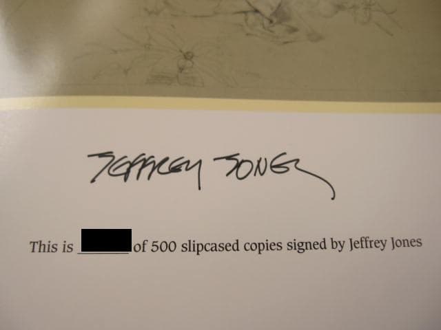 The Romantic Art of Jeffrey Jones　限定500部