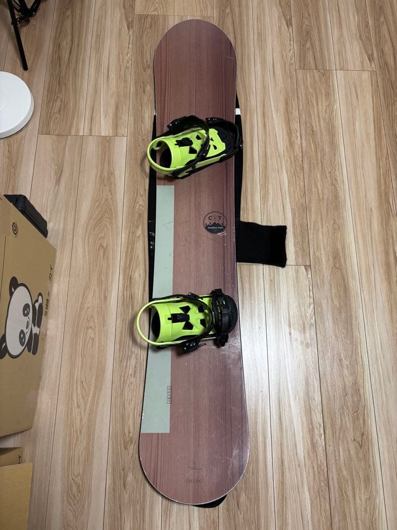 OGASAKA スノーボード ビンディング付き