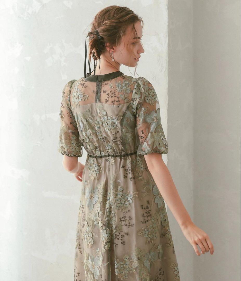 結婚式　オケージョン　ワンピース