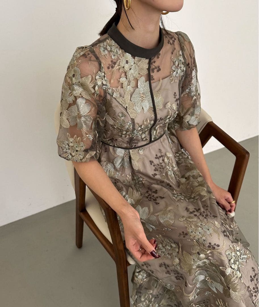 結婚式　オケージョン　ワンピース