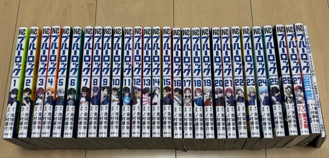 ✧︎ブルーロック まとめ売り1～27 巻 ファンブック